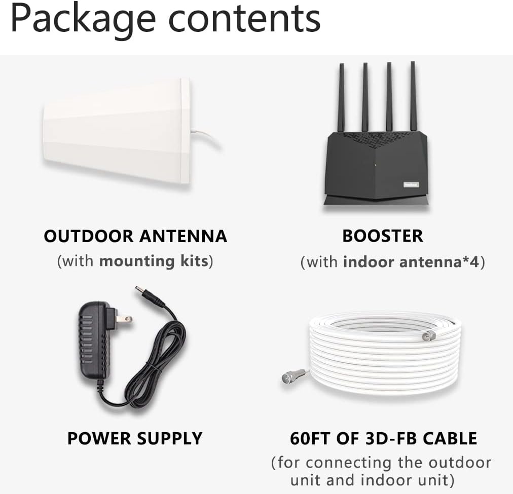 5-Band Cell Phone Signal Booster Kit K9599