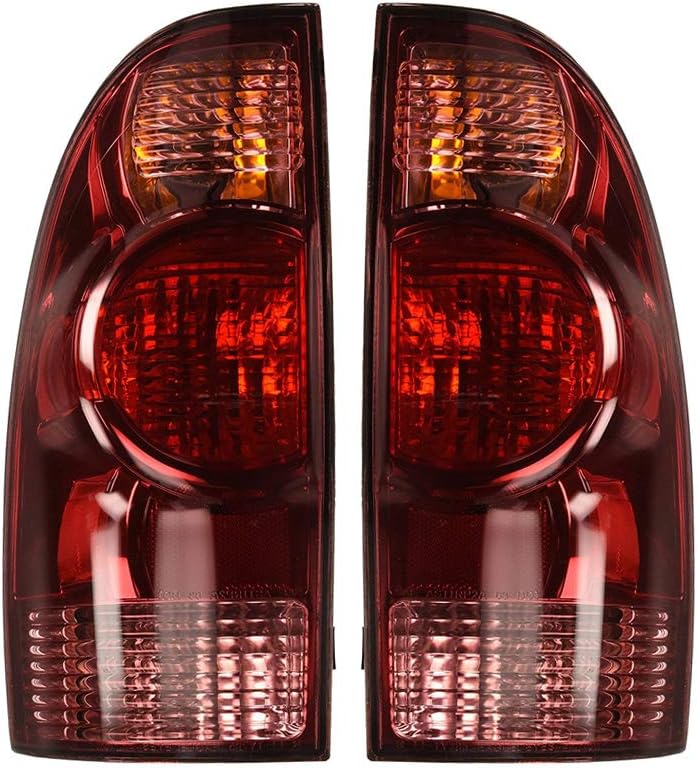 OE Style Replacement Rear Brake Tail Lights Assemblies Pair C8057