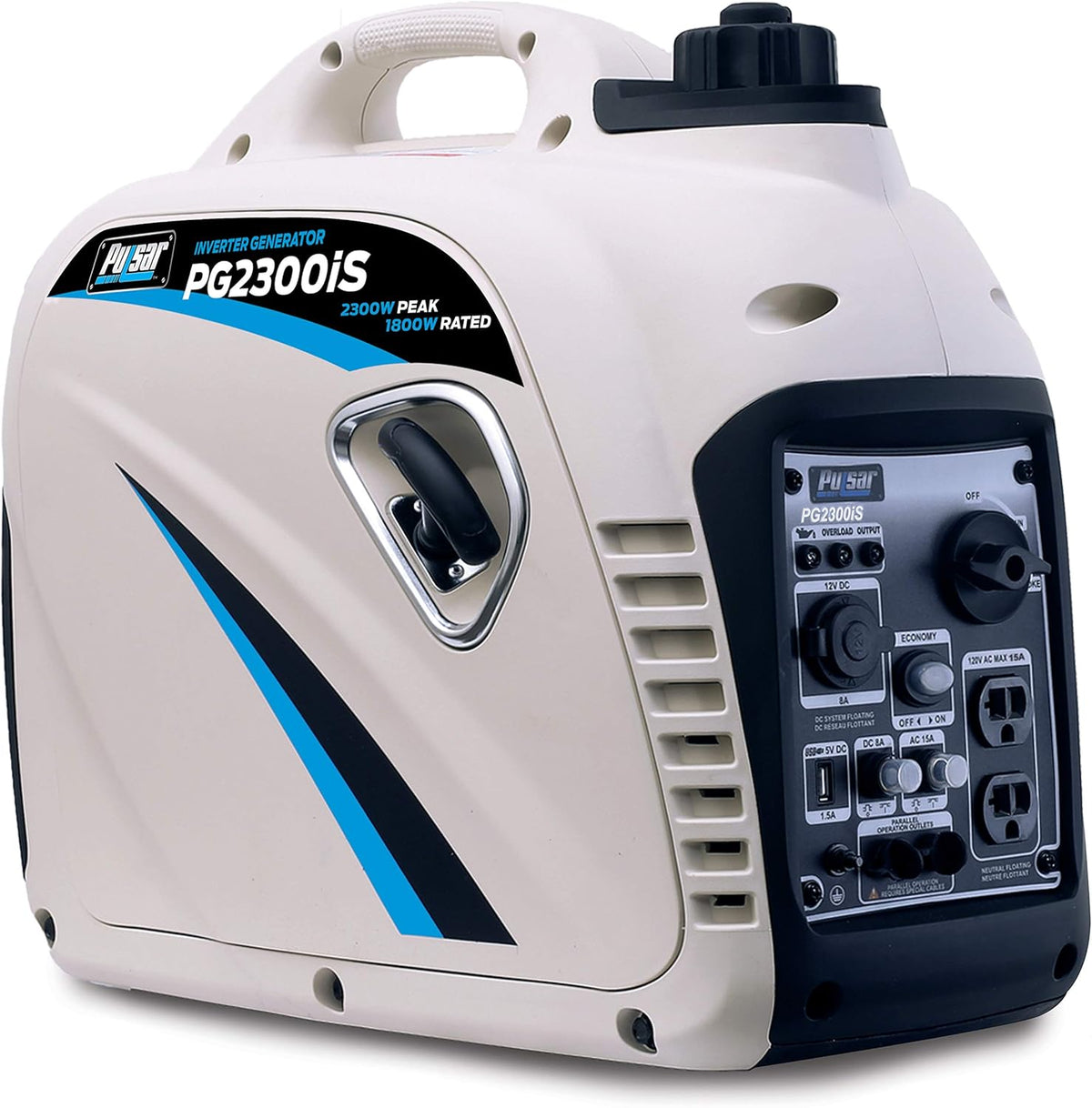 2,300W Portable Gas-Powered Inverter Generator D298
