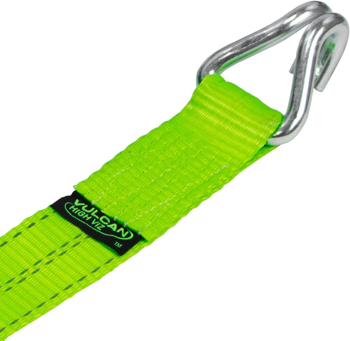 2 Inch x 15 Foot 4 Pack Winch Strap with Heavy Wire Hook W486