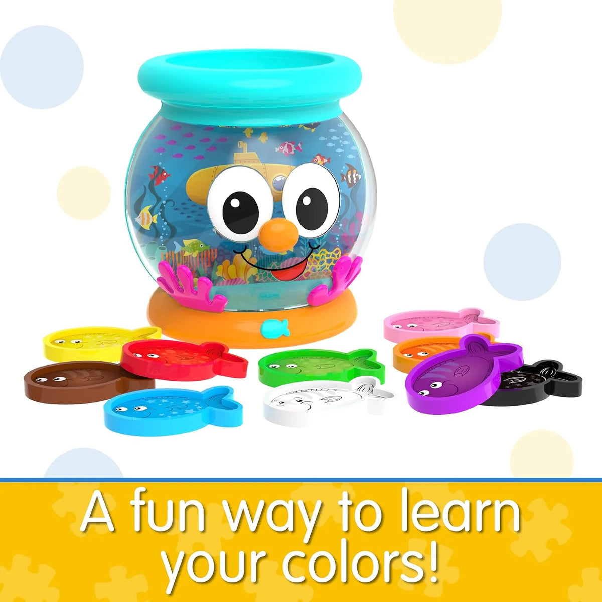 Color Fun Fish Bowl Preschool Learning Toy X46368
