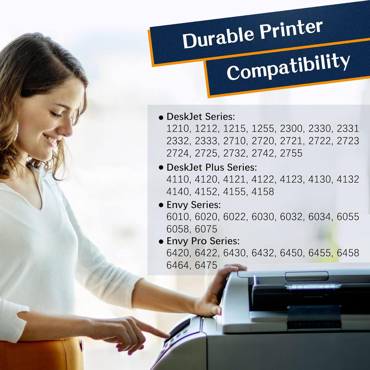 Remanufactured Ink Cartridge Pack of 2 (1 Black, 1 Tri-Color) J10895