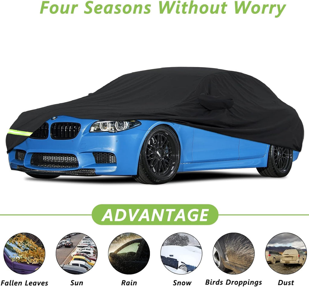 Waterproof Custom Fit Car Covers Pack of 2 U52394