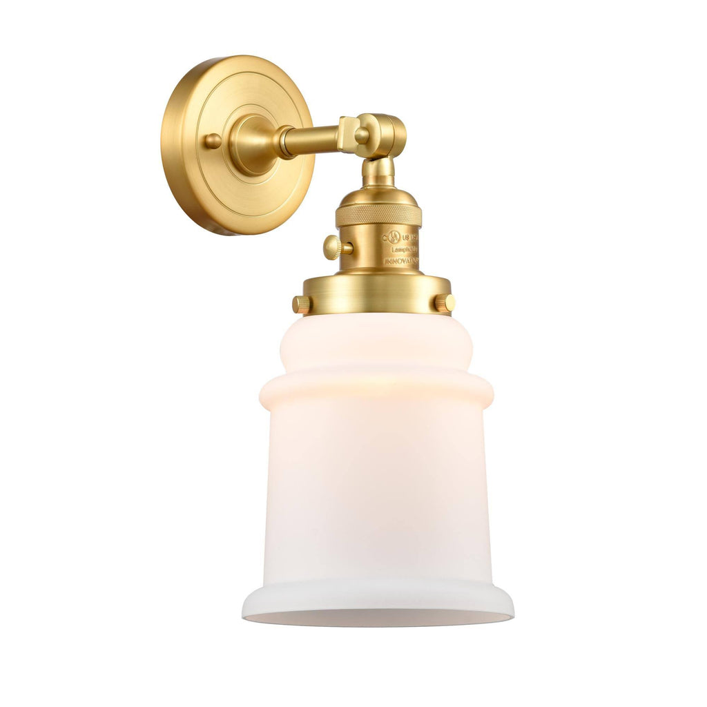Satin Gold 1 Light Sconce C63095