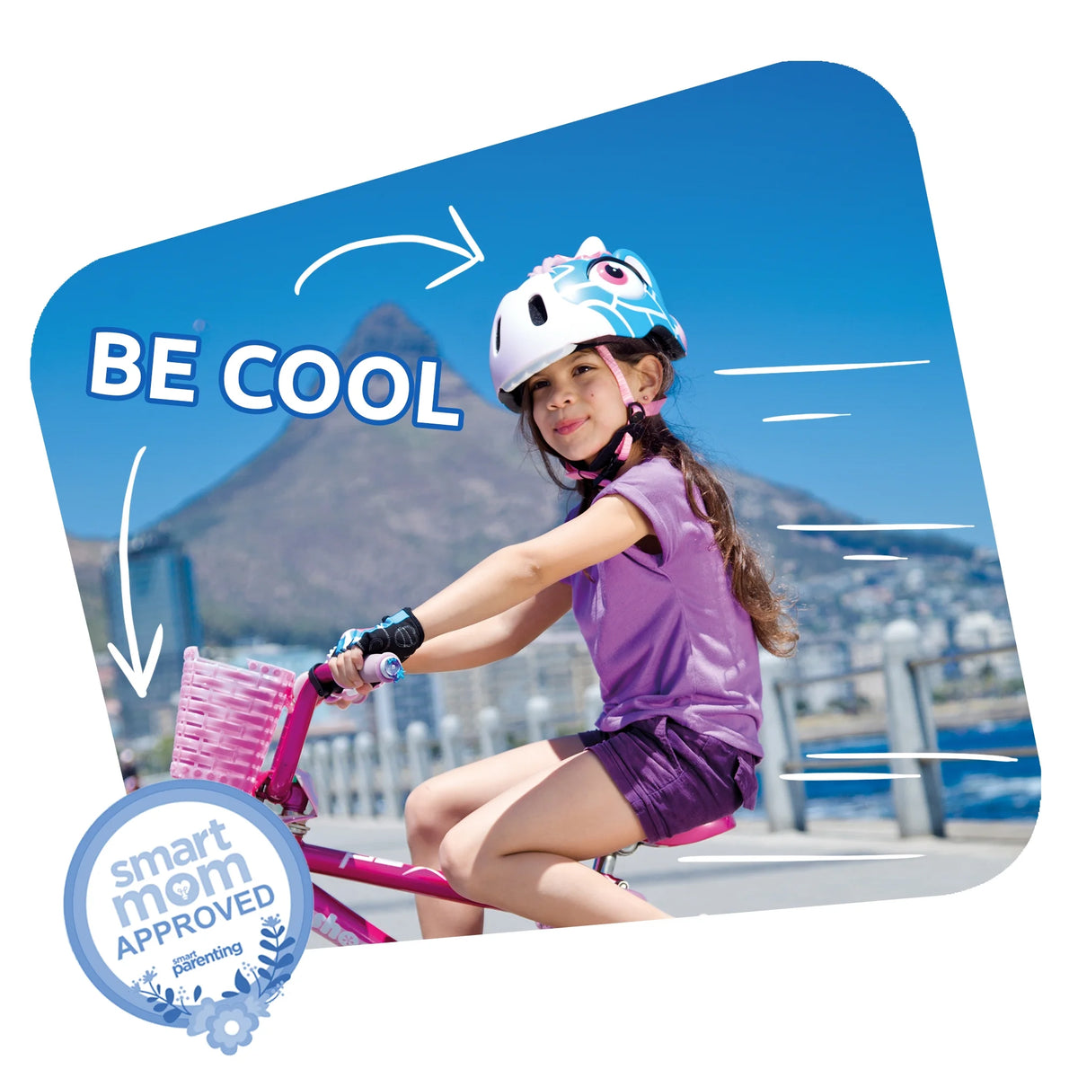 Brown Giraffe Kids Bike Helmet E453982