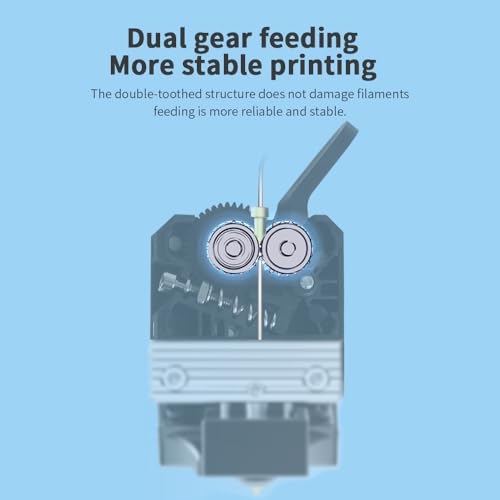 Dual Gear Extruder Kit 3.5:1 Gear Ratio 3D Printer Q6881