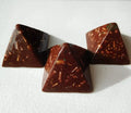 Red Small Pyramids Orgone Generator Energy Accumulator Q281238