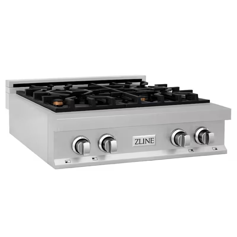 4 Burner Gas Cooktop with Griddle M24029