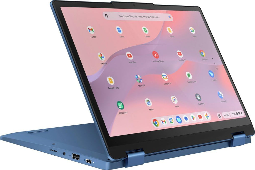 12.2" WUXGA Touch Screen Laptop, Intel Processor N100, 4GB Memory, 64GB eMMC Storage, Chrome OS, Abyss Blue U2969
