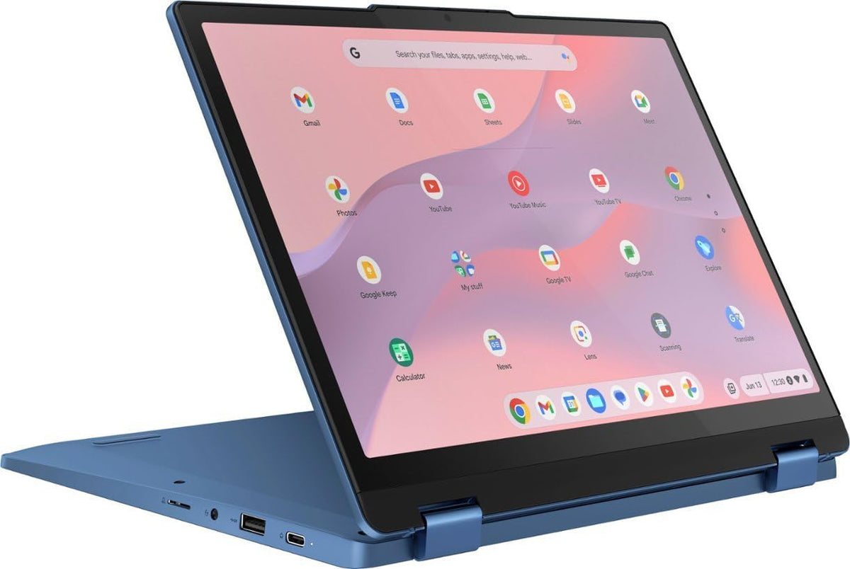 12.2" WUXGA Touch Screen Laptop, Intel Processor N100, 4GB Memory, 64GB eMMC Storage, Chrome OS, Abyss Blue U2969