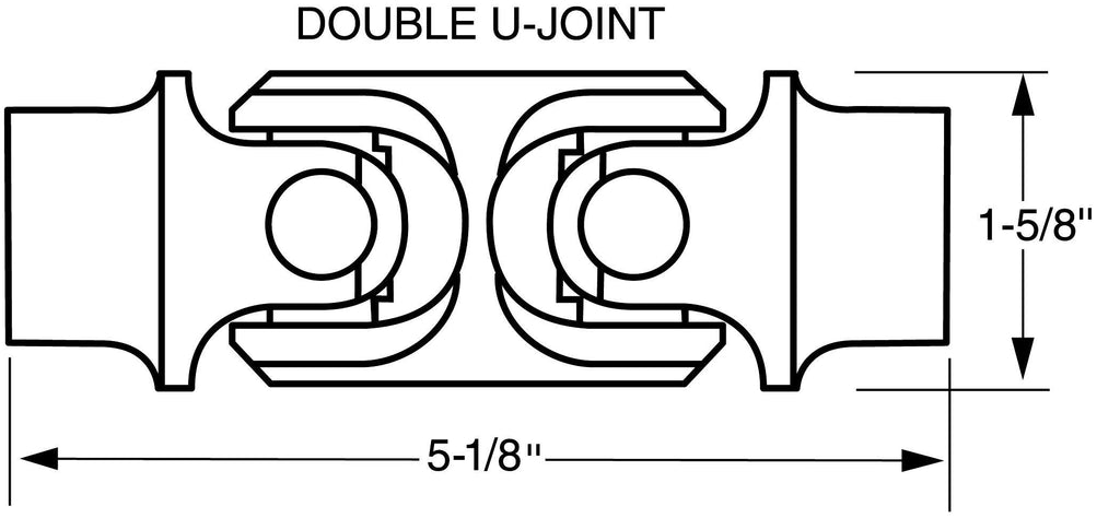 Double Steering Universal Joint K446259