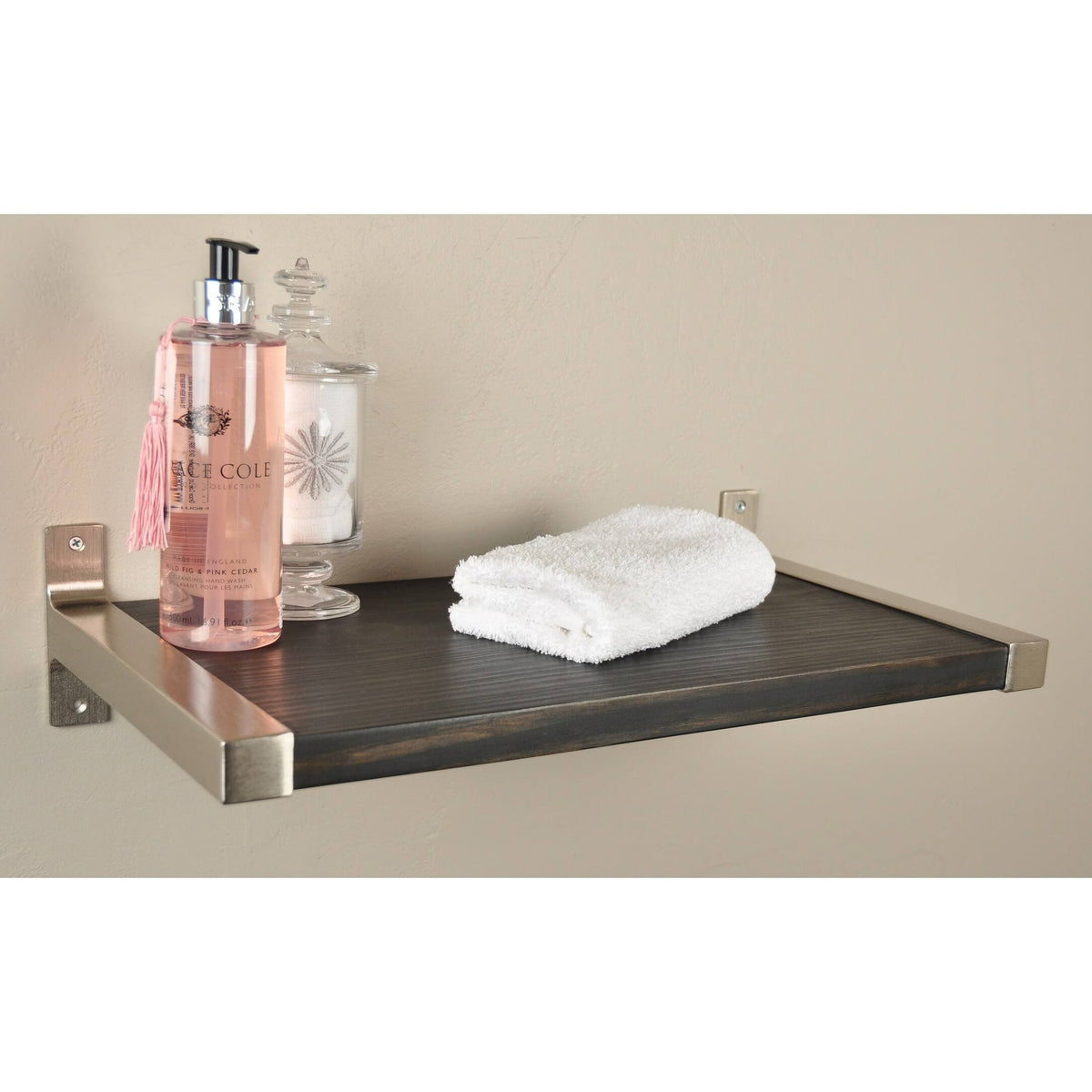 Ebony 2-Piece Wall Shelf Set E387710