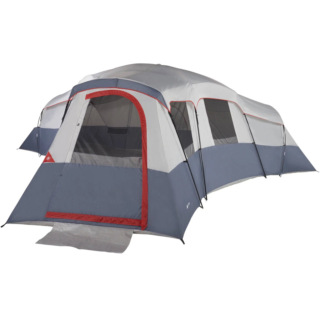 20-Person 4-Room Cabin Tent with 3 Separate Entrances I823