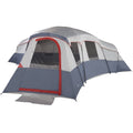 20-Person 4-Room Cabin Tent with 3 Separate Entrances I823