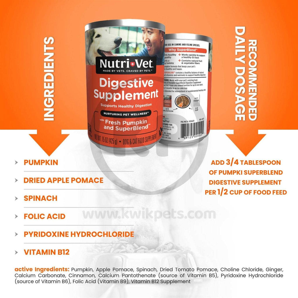 Pumpkin Dog Supplement U58002