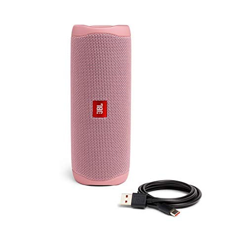 Pink Portable Waterproof Wireless Bluetooth Speaker O824475