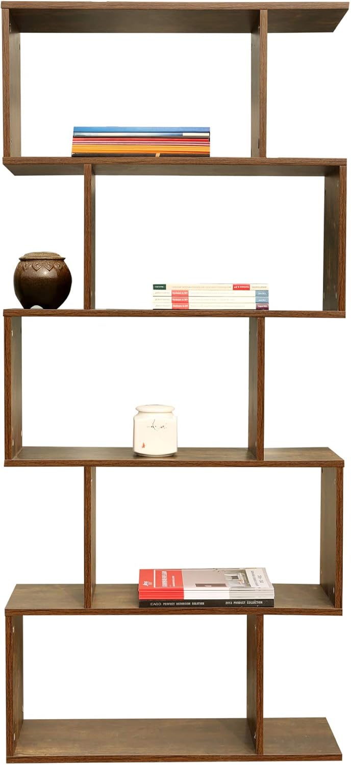 Modern Geometric 3 Shelf Bookshelf Y8636