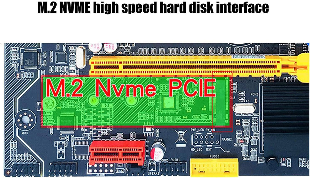 Gaming Motherboard with Indicator Light, DDR3 Memory, Support M.2 Hard Drives P795764