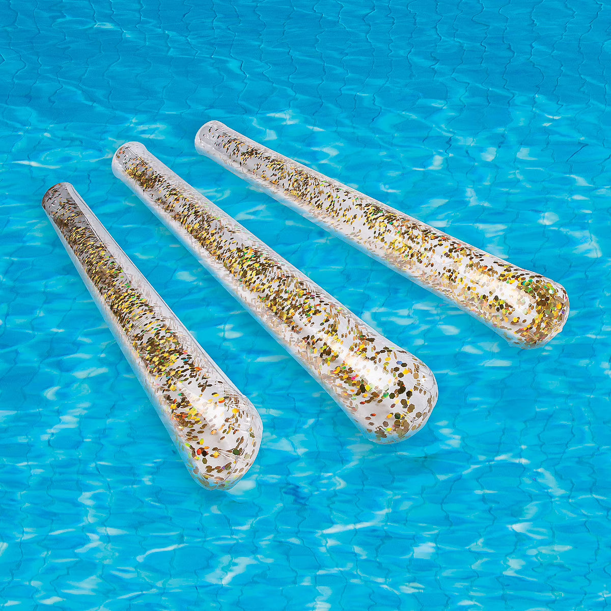 6 Pieces Glitter Pool Noodle D36105