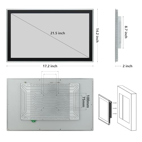 17 inch Android 11 Capacitive Multi-Touch Monitor with IP65 Front U192840