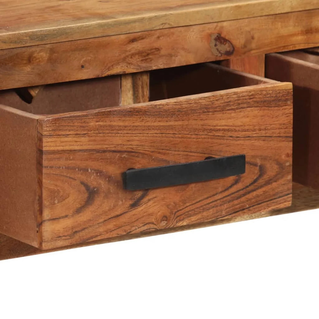 Solid Acacia Wood Sideboard with 3 Drawers Z47265