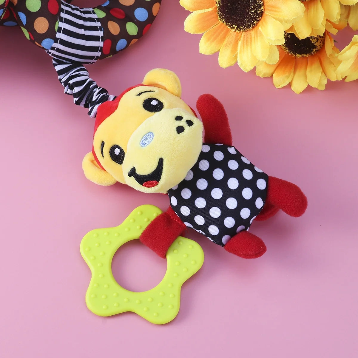 Infant Baby Activity Spiral Stroller Toy Plush Toy F833