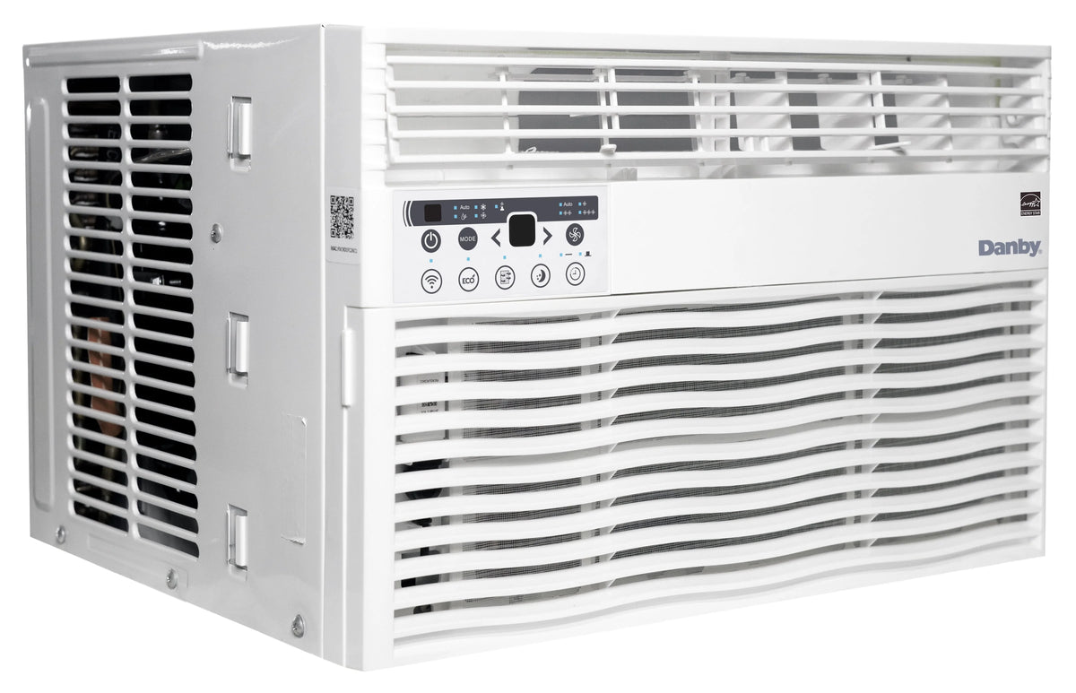 12,000 BTU White Window Air Conditioner with WiFi and Remote W633