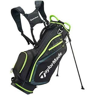 Black / Green Stand Caddy Bag A215