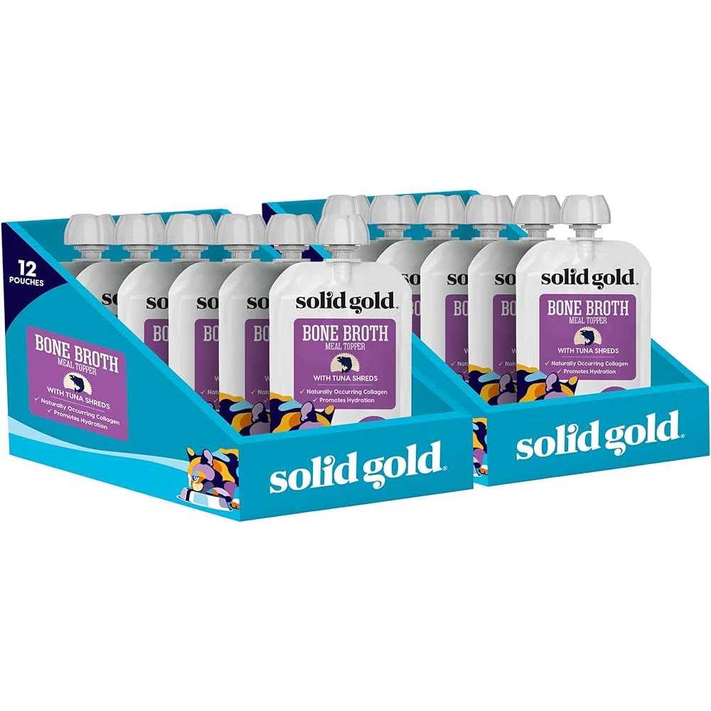 Solid Gold Bone Broth Shreds Meal Topper W850182
