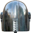 Brown Metal Helmet Mask with Liner and Chin Strap, 27 inch D868509