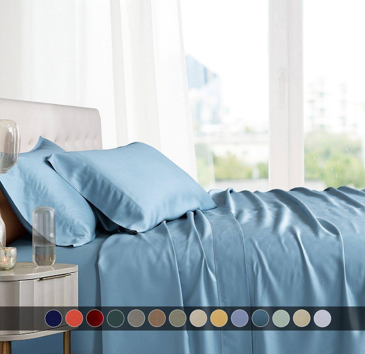 Queen Bamboo Viscose Sheet Set D66630