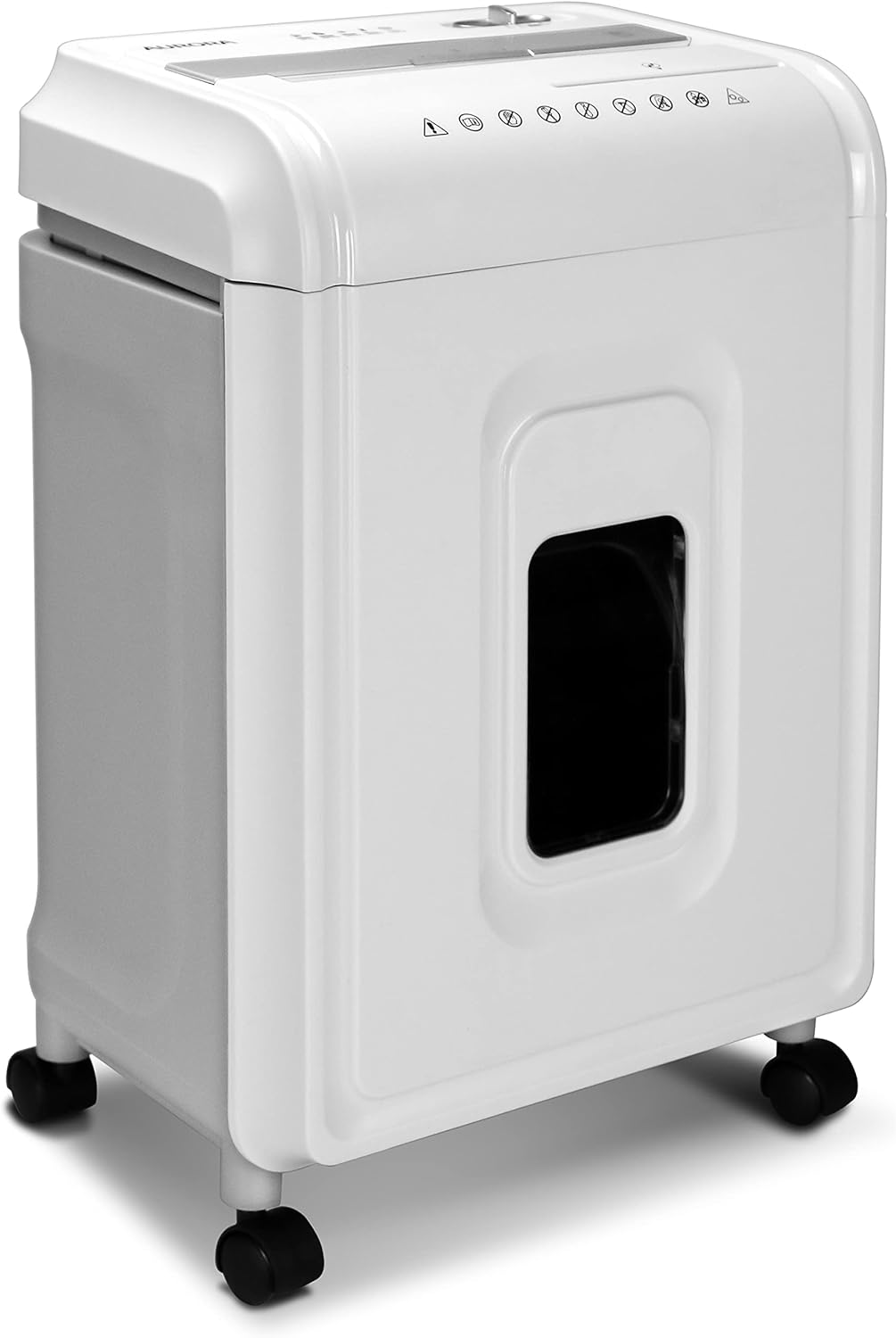 10-Sheet High Security Micro-Cut Paper and Credit Card Shredder, White B1771
