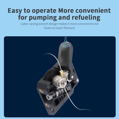 Dual Gear Extruder Kit 3.5:1 Gear Ratio 3D Printer Q6881