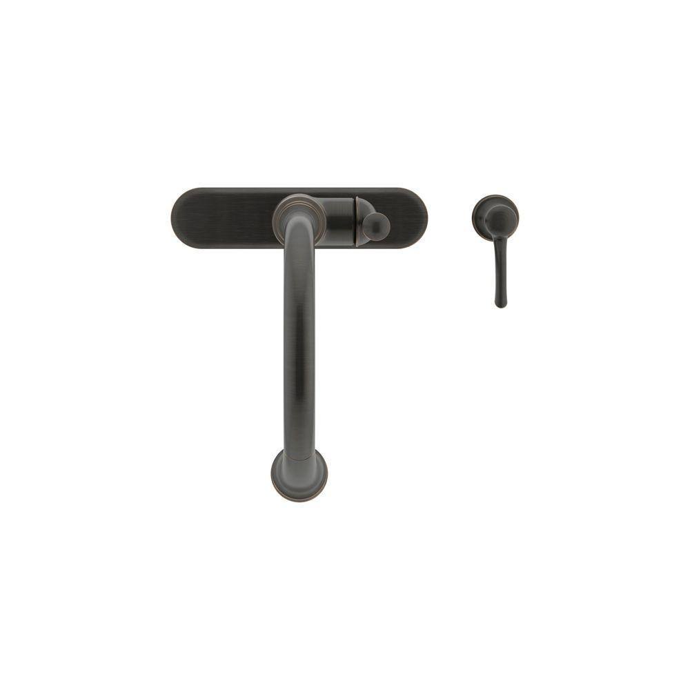 Oil Rubbed Bronze Pull-Down Kitchen Faucet W193