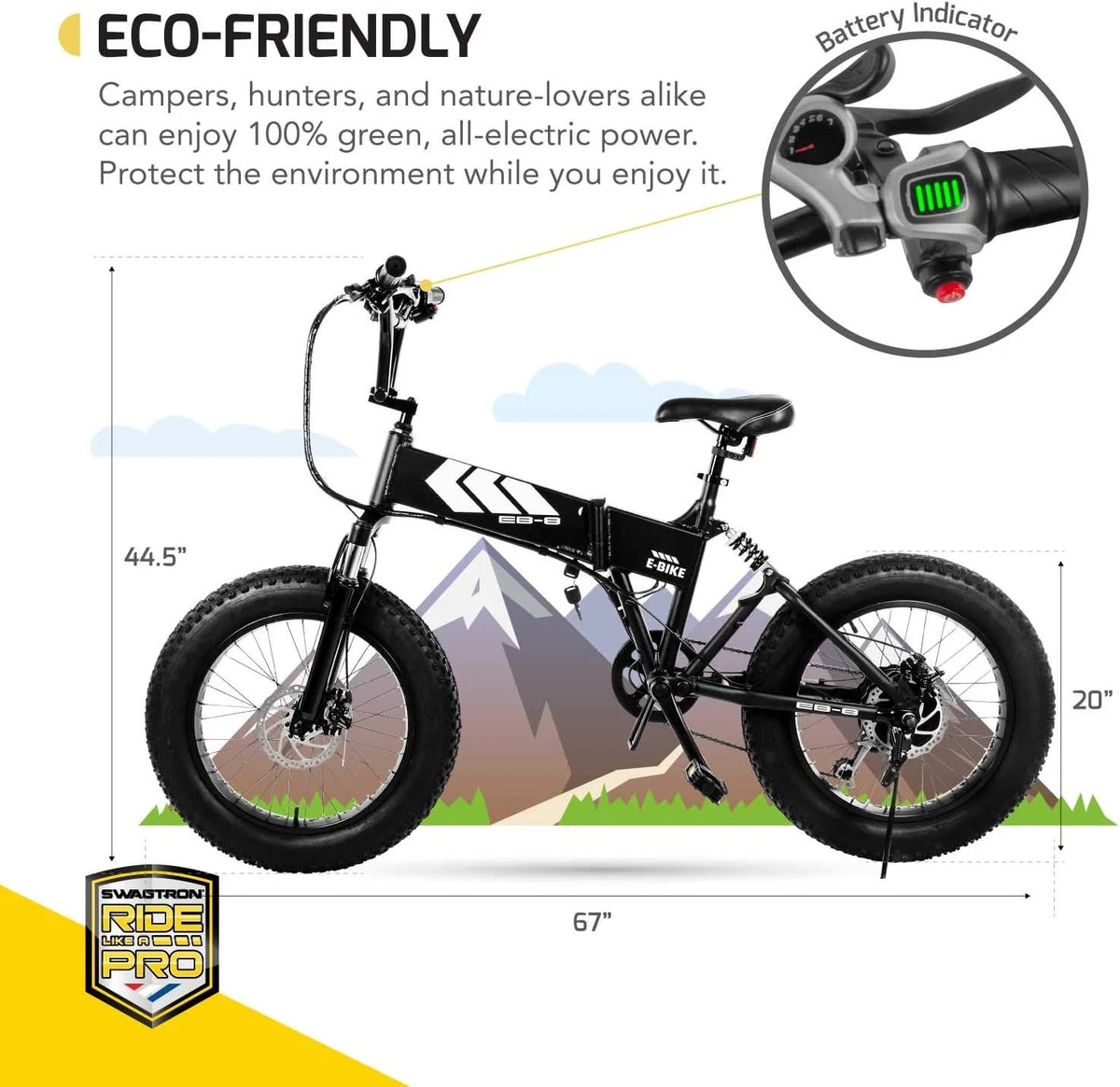 Fat Tire Electric Bicycle D20503