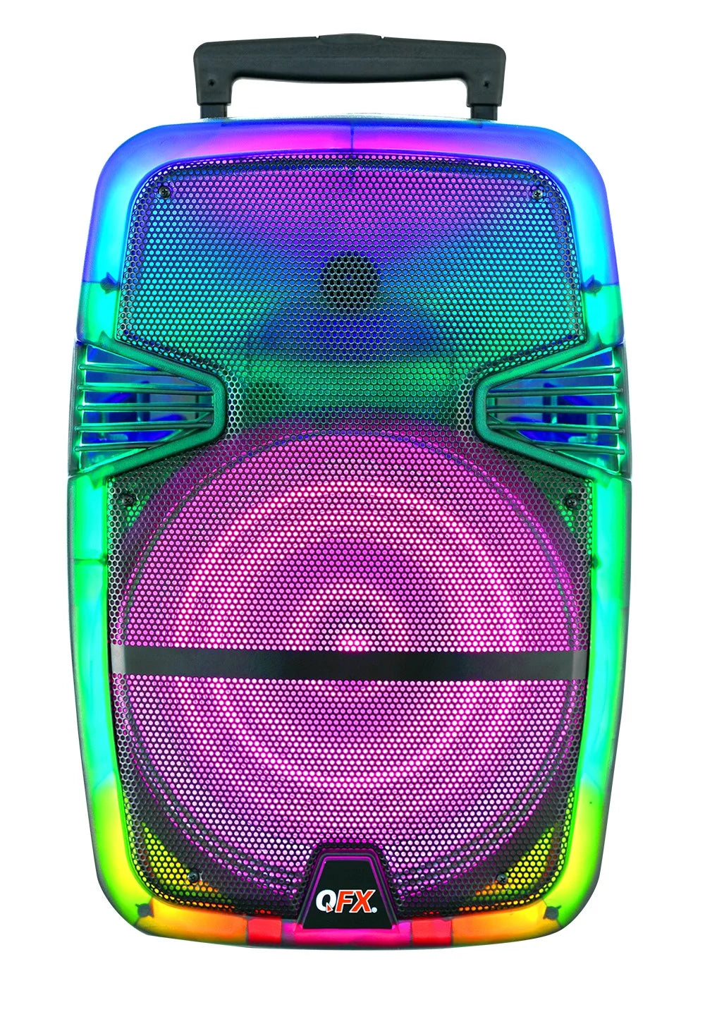 15” Portable Bluetooth Rechargeable Party Speaker with Remote V519