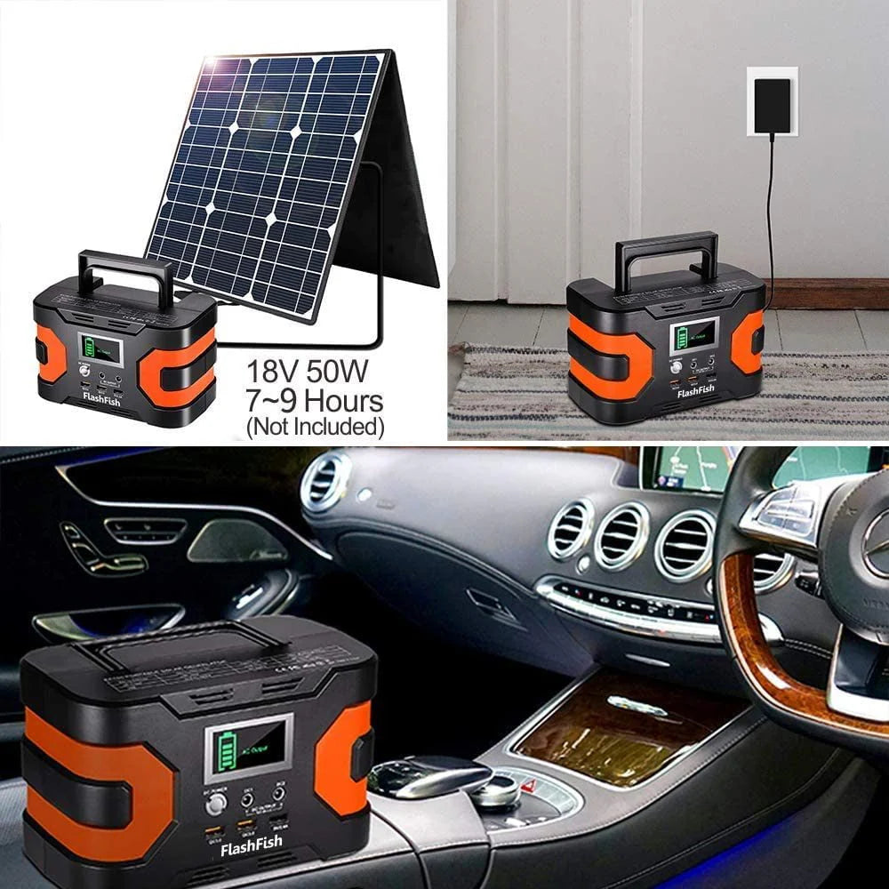 200W Peak Power Station 166Wh Backup X250