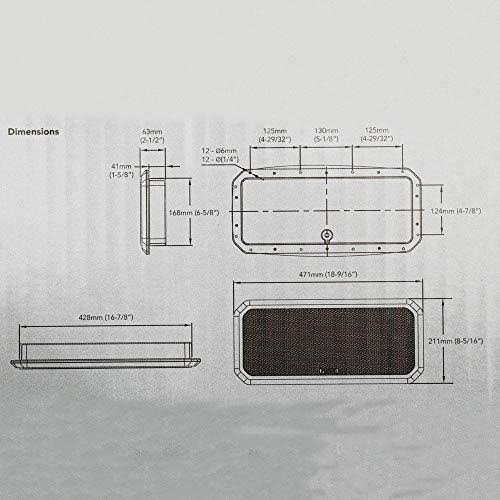 2-Way Marine Speaker Black A670660
