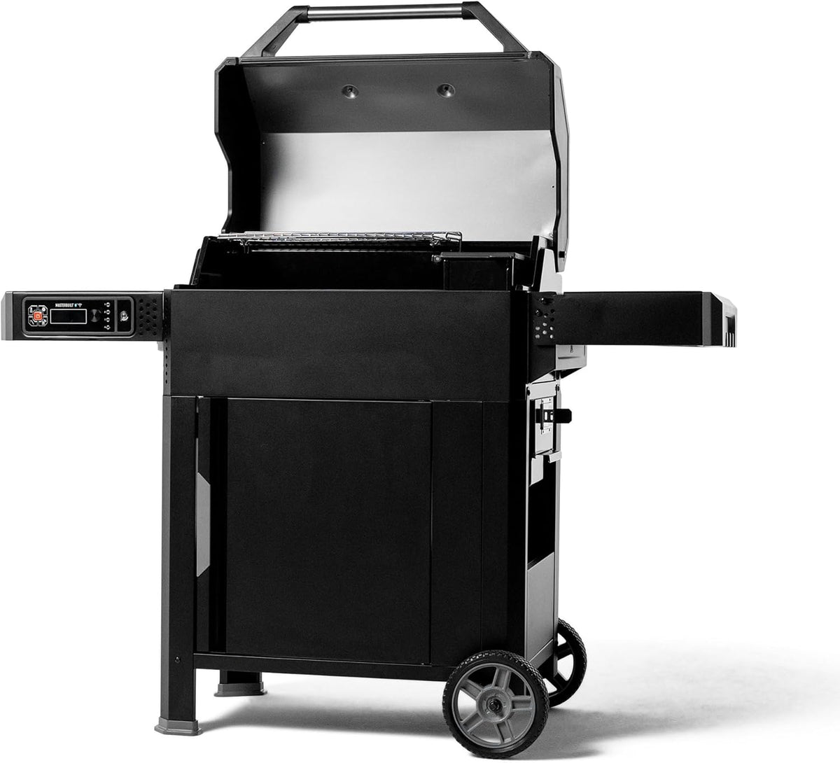 Black Digital Charcoal Grill and Smoker Combo O9947