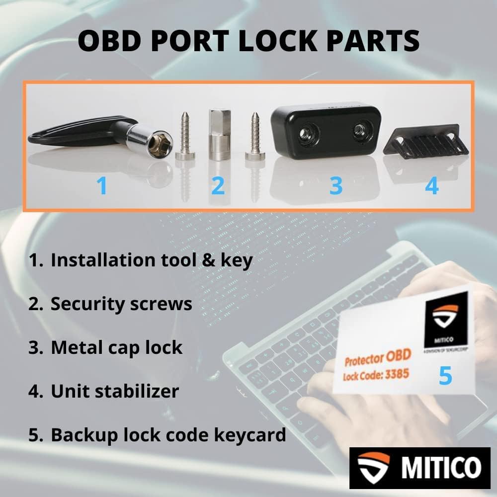 Metal OBD2 Port Lock Cap O505