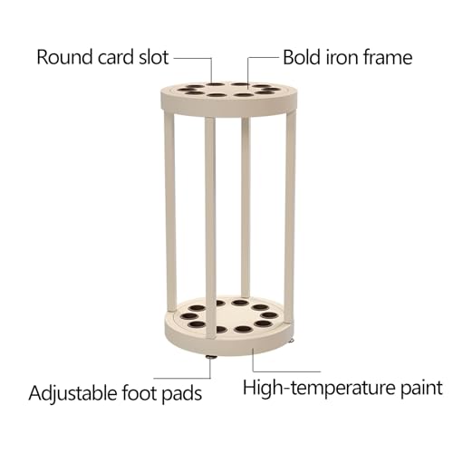 Red 10 Cue Metal Pool Cue Holder Stand X59173