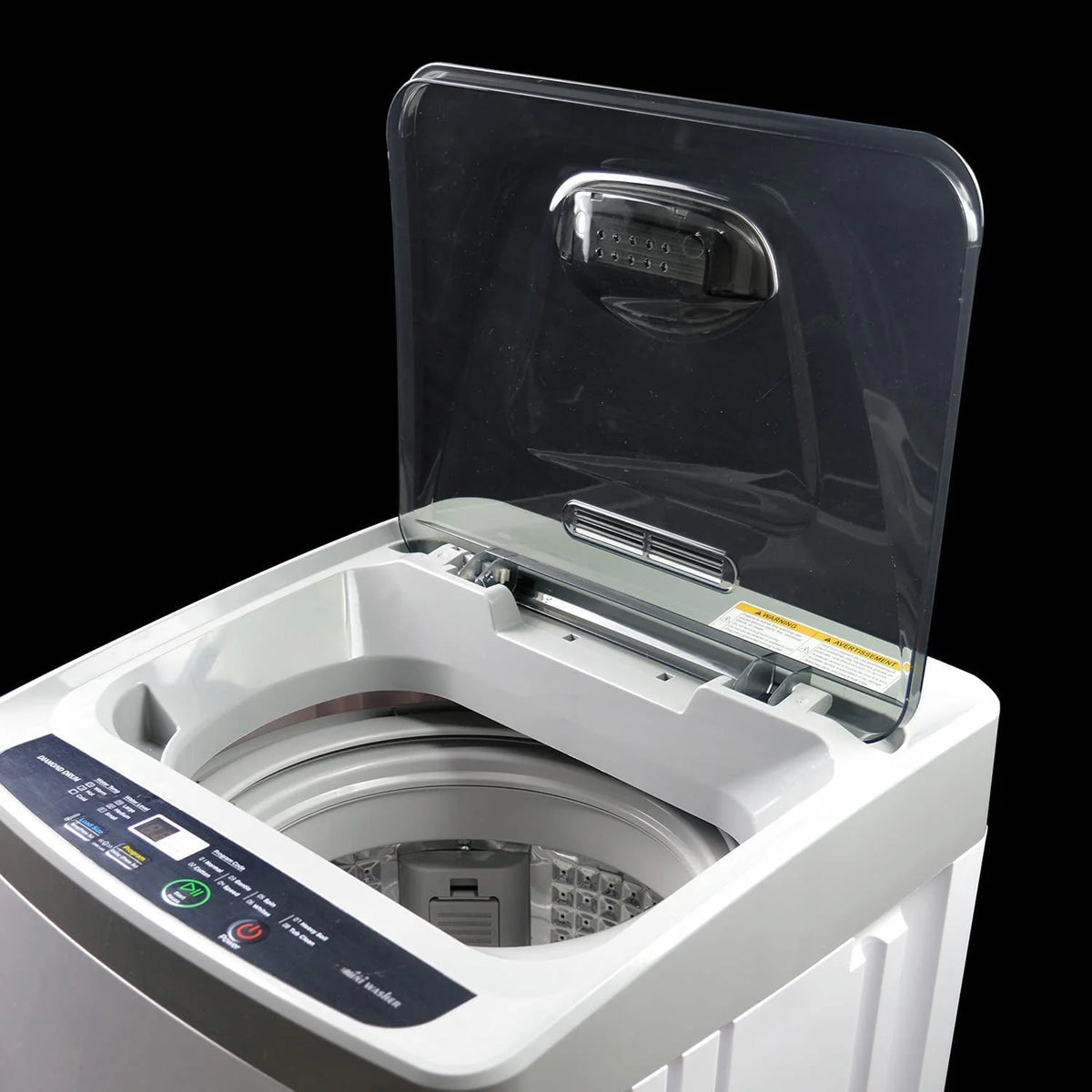 Portable Washing Machine, 10 lbs. Capacity, Compact Top Load Washer L6111