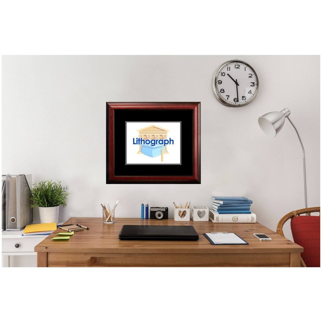 Syracuse University Framed Lithograph U815