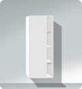 White Tall Cabinet R957