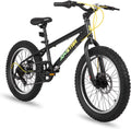 20 Inch 7 Speed Disc Brakes Fat Tire Kids Mountain Bike T48386