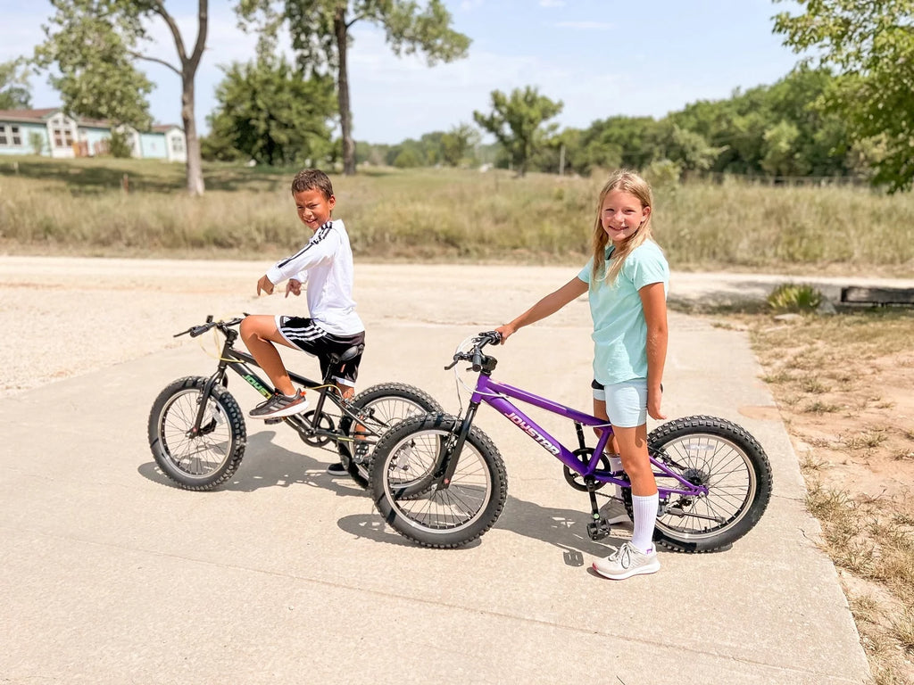 20 Inch 7 Speed Disc Brakes Fat Tire Kids Mountain Bike T48386