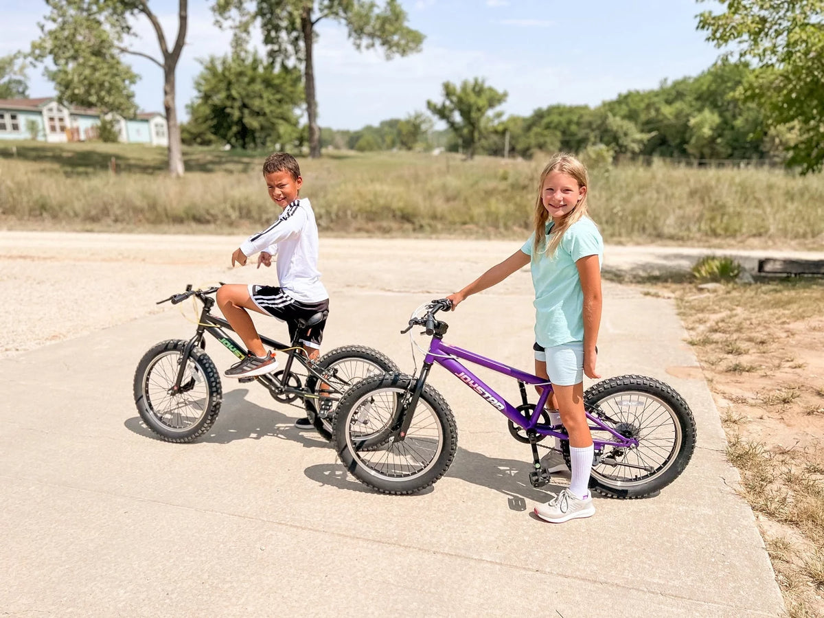 20 Inch 7 Speed Disc Brakes Fat Tire Kids Mountain Bike T48386