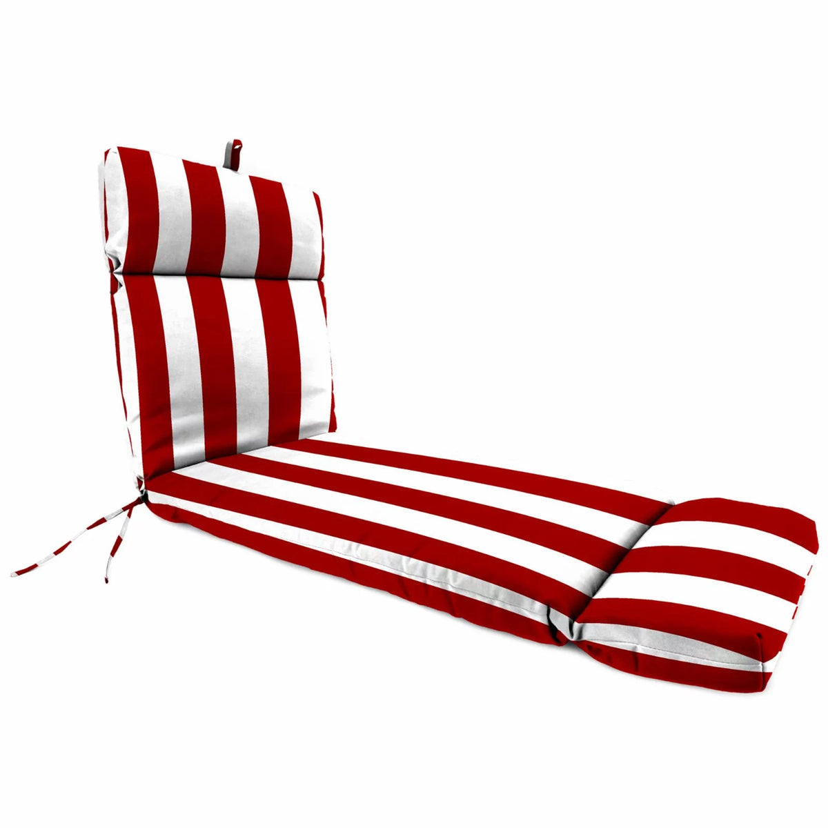 72 x 22 in. Rectangular Outdoor Chaise Lounge Cushion with Ties S477