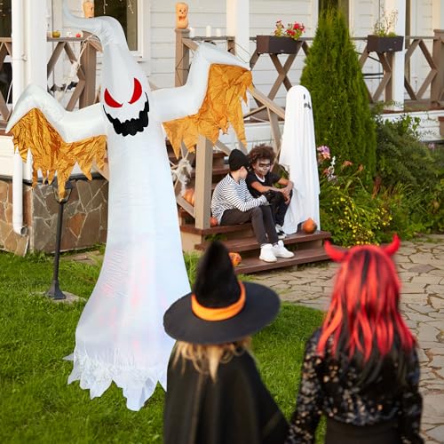 Clown Mask & Inflatable Halloween Decor F345848