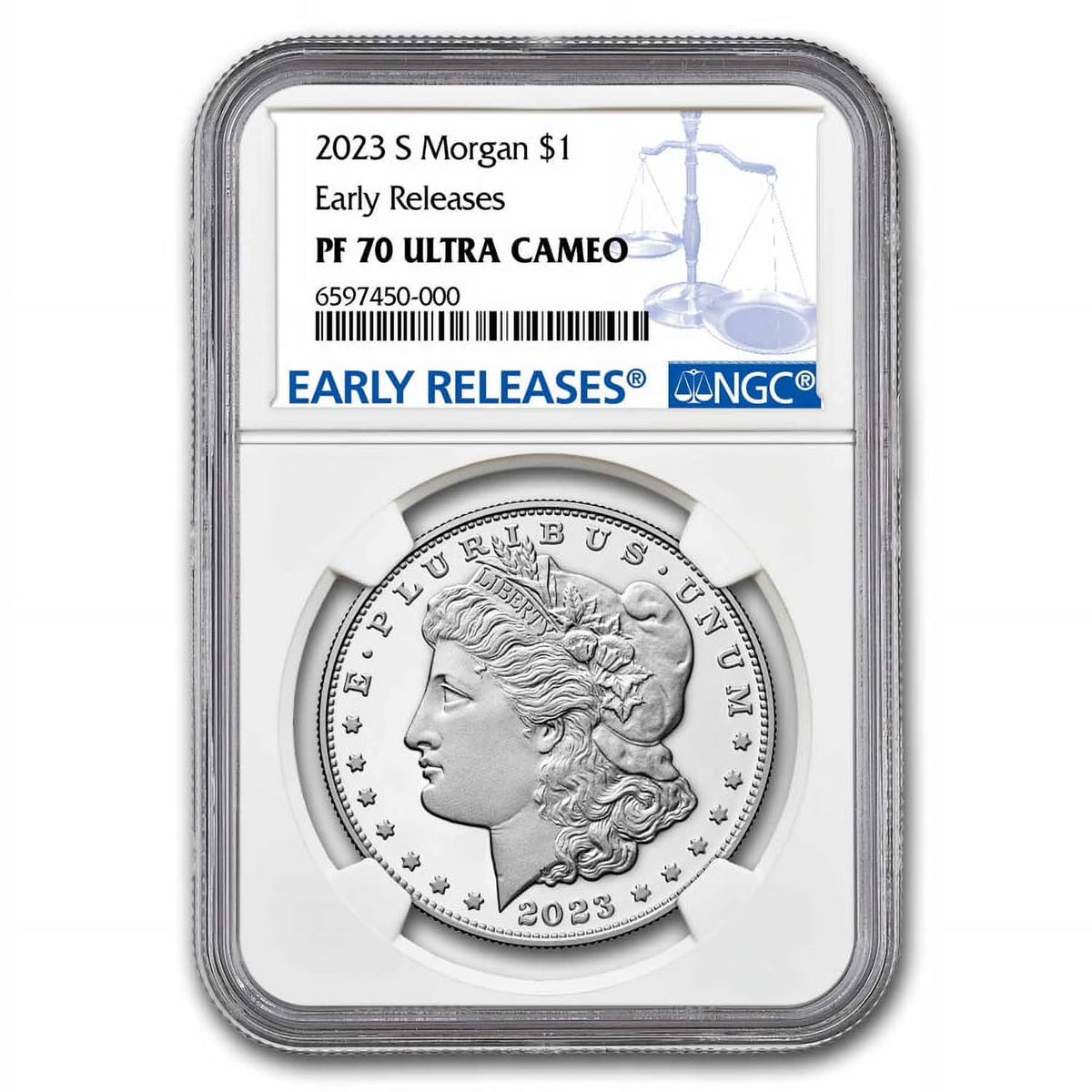 2023-S Proof Silver Morgan Dollar PF-70 NGC X88381